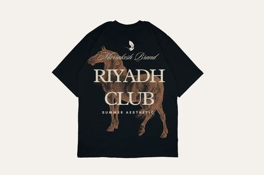 Horse Black TEE | MARRAKESH BRAND